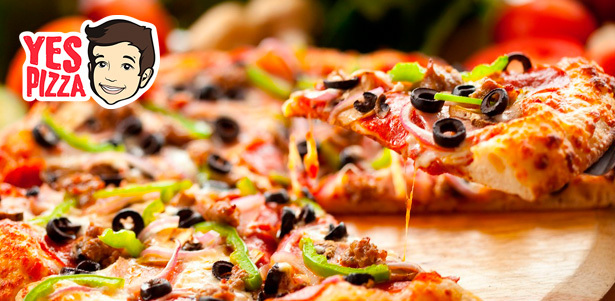Все меню пиццы в сети ресторанов Yes Pizza: с грибами, сыром, пепперони и не только. **Скидка 50%**. Уфа - kupikupon.ru Все меню пиццы в сети ресторанов Yes Pizza: с грибами, сыром, пепперони и не только. **Скидка 50%**