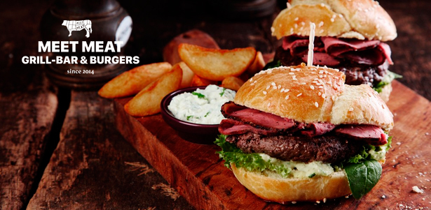 Все меню кухни и напитки в сети кафе Meet Meat. **Скидка 50%**. Москва - kupikupon.ru Все меню кухни и напитки в сети кафе Meet Meat. **Скидка 50%**