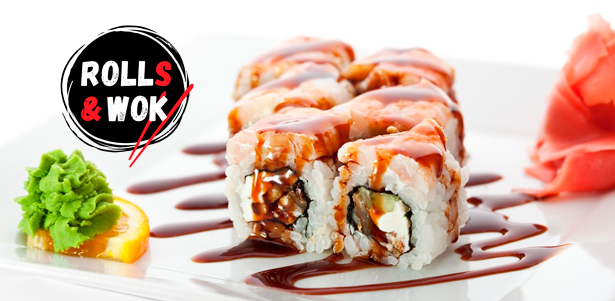 Сеты роллов на выбор от службы доставки Rolls & Wok: 34, 48, 62, 88 или 96 роллов! **Скидка 50%**. Ростов-на-Дону - kupikupon.ru Сеты роллов на выбор от службы доставки Rolls & Wok: 34, 48, 62, 88 или 96 роллов! **Скидка 50%**
