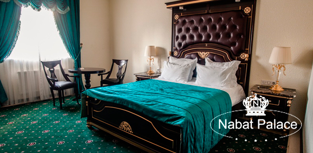 Роскошный отдых для двоих в отеле Nabat Palace 5\*: питание, массаж, пилинг, хаммам, бассейн, бильярд, парковка и не только! Заезды в обычные дни и на майские праздники! **Скидка 50%**. Москва - kupikupon.ru Роскошный отдых для двоих в отеле Nabat Palace 5\*: питание, массаж, пилинг, хаммам, бассейн, бильярд, парковка и не только! Заезды в обычные дни и на майские праздники! **Скидка 50%**