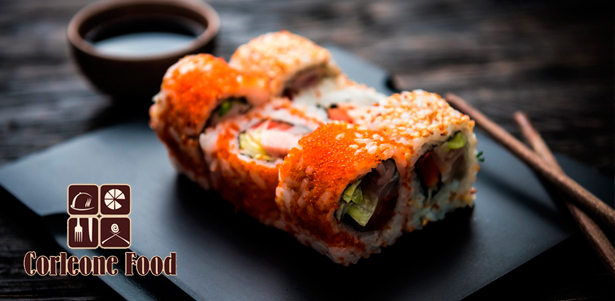 Всё меню и напитки службы доставки Corleone Food: пицца, суши, салаты, китайская лапша и многое другое! **Скидка 50%**. Москва - kupikupon.ru Всё меню и напитки службы доставки Corleone Food: пицца, суши, салаты, китайская лапша и многое другое! **Скидка 50%**