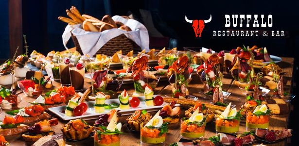 Фуршетные сеты на выбор от ресторана Buffalo **со скидкой 50%**. Москва - kupikupon.ru Фуршетные сеты на выбор от ресторана Buffalo **со скидкой 50%**
