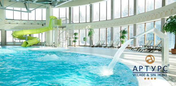 Отдых для двоих в загородном отеле «Артурс Village & Spa»: трехразовое питание, велнес-центр, тренажерный зал, сауна, детский мини-клуб и не только! Дети до 6 лет бесплатно! **Скидка 30%**. Москва - kupikupon.ru Отдых для двоих в загородном отеле «Артурс Village & Spa»: трехразовое питание, велнес-центр, тренажерный зал, сауна, детский мини-клуб и не только! Дети до 6 лет бесплатно! **Скидка 30%**