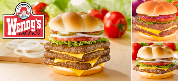 Скидка 40% в знаменитый Wendy's! 3 вида популярных бургеров и суп Чили! Качество ручной сборки: сочная говядина, свежие овощи, пышная булочка.. Москва - kupikupon.ru Скидка 40% в знаменитый Wendy's! 3 вида популярных бургеров и суп Чили! Качество ручной сборки: сочная говядина, свежие овощи, пышная булочка.