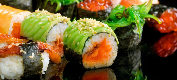 Широкий и яркий выбор блюд японской кухни от NaganoSushi. Бесплатная доставка! **Скидка 55%**. Санкт-Петербург - kupikupon.ru Широкий и яркий выбор блюд японской кухни от NaganoSushi. Бесплатная доставка! **Скидка 55%**