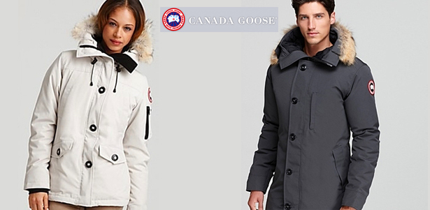 Утепленные мужские и женские куртки-парки Canada Goose с меховым капюшоном от интернет-магазина CanadaGoose-online со **скидкой 77%**