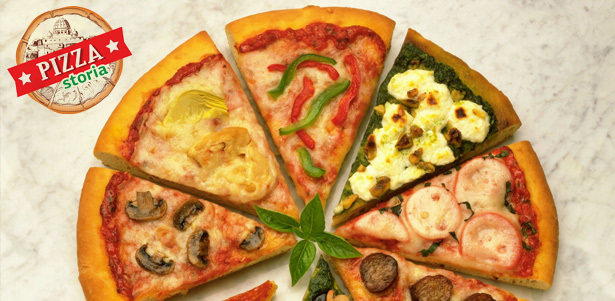 Всё меню, безалкогольные напитки и пенное в кафе Pizza Storia **со скидкой 55%**.<br> Заказы пиццы в службе доставки **со скидкой 50%**!. Москва - kupikupon.ru Всё меню, безалкогольные напитки и пенное в кафе Pizza Storia **со скидкой 55%**.<br> Заказы пиццы в службе доставки **со скидкой 50%**!