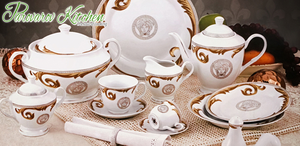 **Скидка 65%** на фарфоровый сервиз Da Vinci Collection INFINITY 57 от интернет-магазина parovarovkitchen.ru. Москва - kupikupon.ru **Скидка 65%** на фарфоровый сервиз Da Vinci Collection INFINITY 57 от интернет-магазина parovarovkitchen.ru