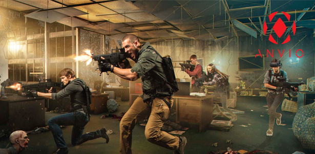 VR-игры для компании до 4 человек на площадке 200 кв. м в клубе Anvio VR. **Скидка 15%**