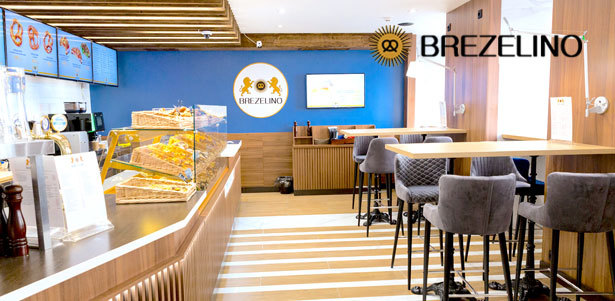**Скидка 50%** на все меню и напитки с доставкой или при посещении ресторана Brezelino: немецкие колбаски, рулька, свиные ребрышки, брецели популярные пенные немецкие напитки и не только!