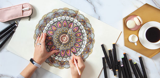 Мастер-класс «Правополушарное рисование мандалы как терапия» для детей и взрослых от психолога Ирины Емельяновой. **Скидка до 57%**