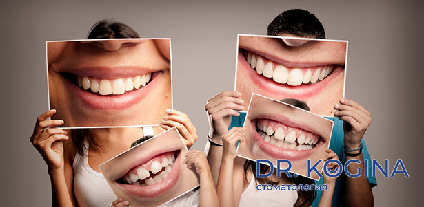 Гигиена полости рта с чисткой и отбеливанием зубов, установка имплантатов и брекет-систем в семейной стоматологии Dr. Kogina. **Скидка до 73%**