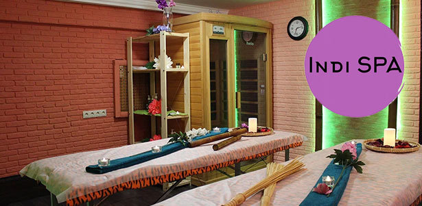 Спа-программы на выбор с массажем, обертыванием, пилингом и другими процедурами, а также посещение сауны в спа-салоне Indi SPA в Коммунарке. **Скидка 50%**