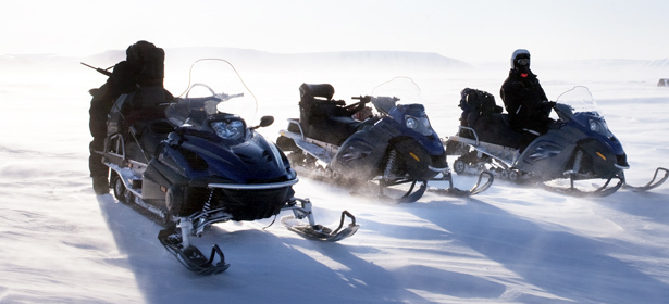 Прокат снегоходов на 15, 30 или 60 минут для 1 или 2 человек на горнолыжном курорте «Пухтолова гора». **Скидка до 67%** 