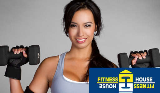 Абонемент в фитнес-центр сети «Fitness House» — 50% скидка за 150 рублей